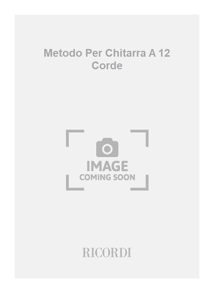 Metodo Per Chitarra A 12 Corde